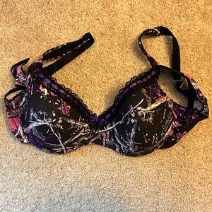 Muddy Girl Lace Trim Bra